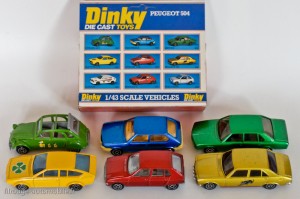 Dinky Toys Solido-Cougar - La gamme de six
