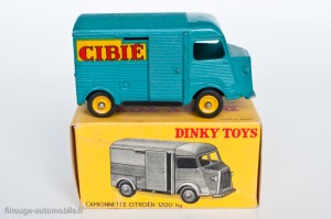 Dinky Toys 561 - Citroën H 1200kg "Cibié" - jantes concaves