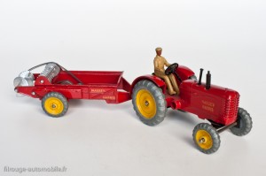 Dinky Toys 27AC - Massey Harris tracteur et épandeur d'engrais