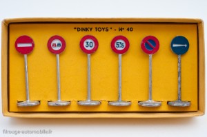 Dinky Toys 40 - Coffrets de 6 panneaux ville