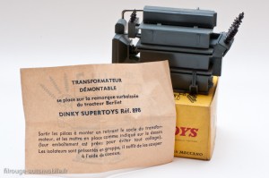 Dinky Toys 833 - Transformateur avec notice