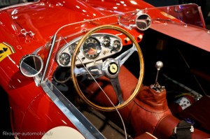 Poste de pilotage Ferrari 340 MM Berlinetta Competizione 1953- Rétromobile 2013