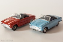 Dinky Toys 511 - Peugeot 204 cabriolet - les 2 coloris