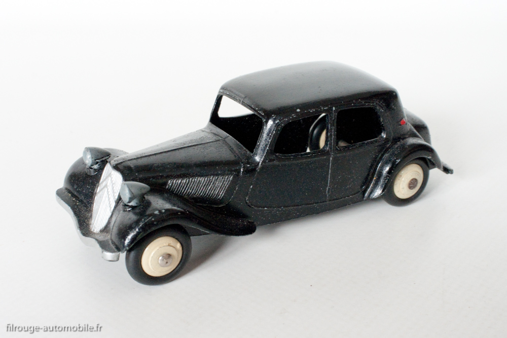 Dinky DINKY TOYS 24N CITROEN TRACTION 11BL MALLE PLATE PARE-CHOCS RAPPORTES 