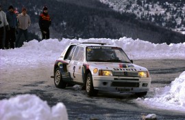 Peugeot 205 Turbo 16 - Vainqueur Rallye de Monte Carlo 1985 - Vatanen - Harryman
