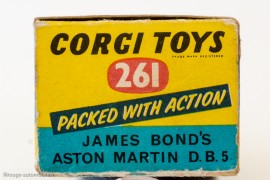 Aston Martin DB5 "007" de Goldfinger - Corgi Toys réf.261 de 1965