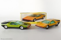 Dinky Toys réf. 1426 - Alfa Romeo Carabo Bertone - les deux coloris