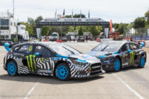 Ford Focus RS RX de Andreas Bakkerud et Ken Block - Rallycross de Lohéac 2016