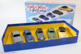 Coffret cadeau tourisme Dinky Toys de 1955 - Coffret et voitures Editions Atlas 