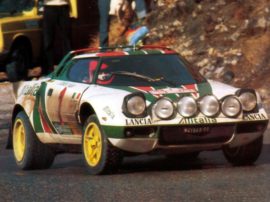 Lancia Stratos HF - 1ère du Rallye Monte Carlo 1977