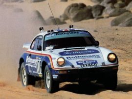 Porsche 911 4x4 vainqueur Paris Dakar 1984