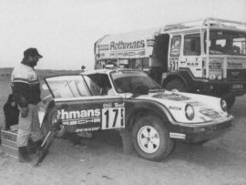 Porsche 911 4x4 6ème du Paris Dakar 1984