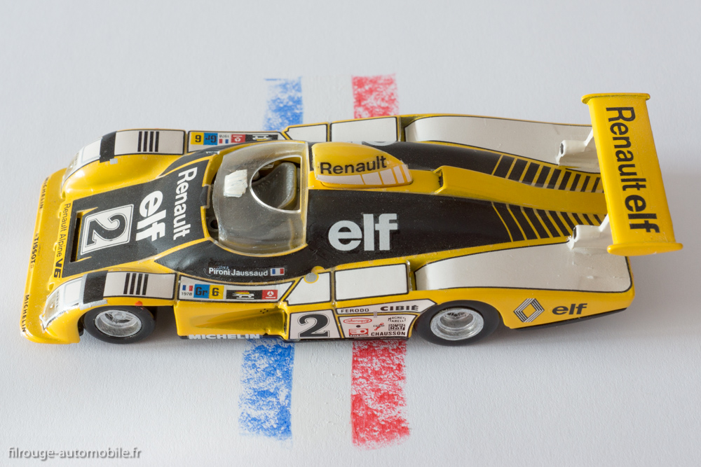 Solido réf. 87 - Renault Alpine A 442B - 1er 24 Heures du Mans 1978