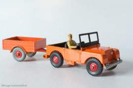 Dinky Toys réf.340 et 341 - Land Rover avec remorque
