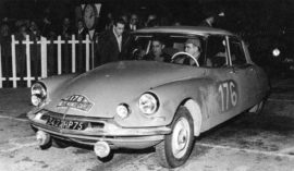 Citroën ID 19 vainqueur du Rallye de Monte Carlo 1959