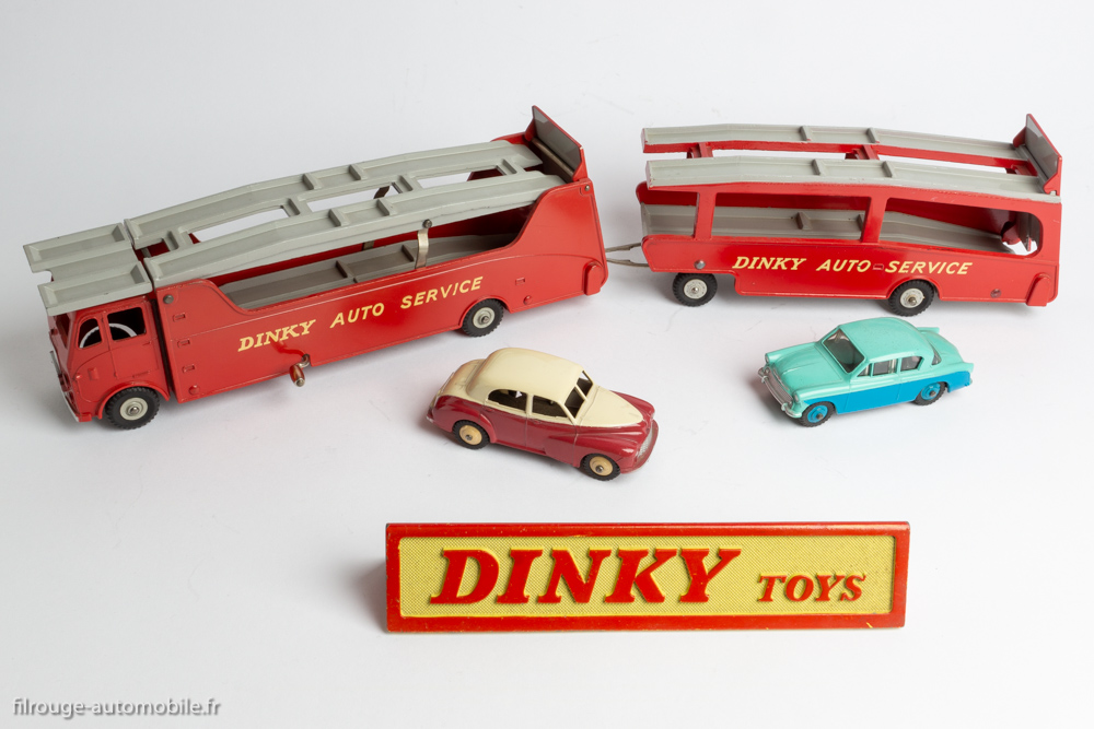 Dinky Toys réf. 984 et 985 - Car Carrier et Trailer for Car Carrier
