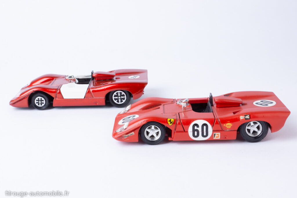Ferrari 312 P - Dinky Toys ref. 1432 et 204