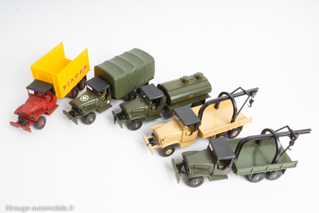 Dinky Toys - la série des GMC CCKW  