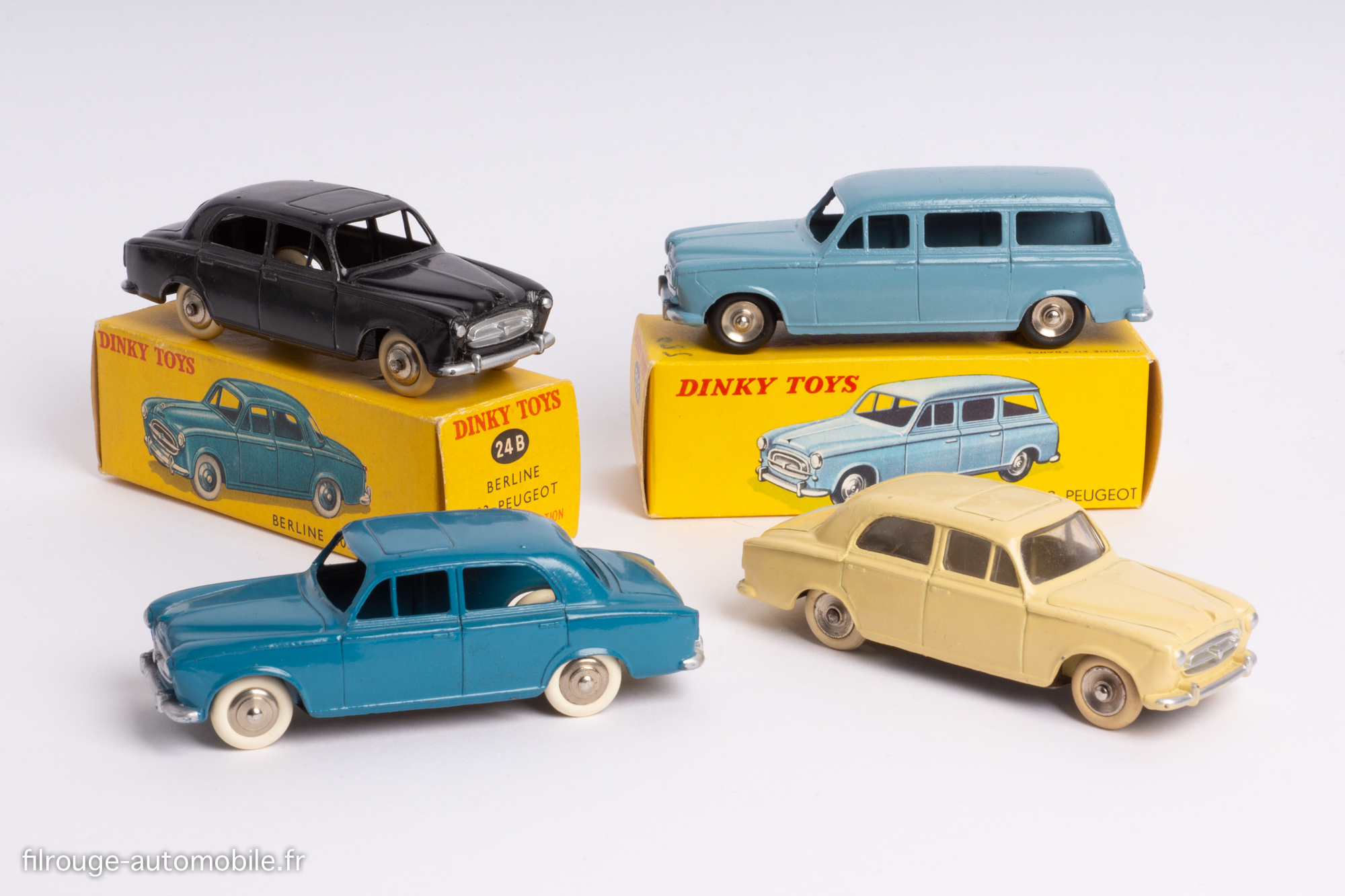 Dinky Toys - 1:43 - Citroën 23 Takelwagen, Peugeot 403 - - Catawiki